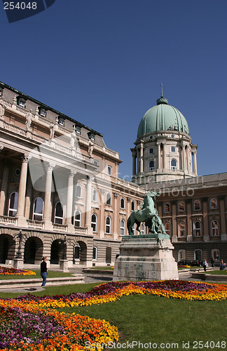 Image of Buda castle in Budapest