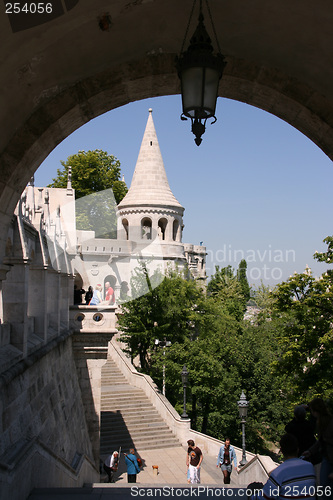 Image of Fishermen's bastion in Budapest, Hungary