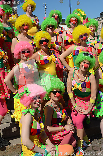 Image of Traditional summer samba carnival was held in Helsinki on 7-8 Ju