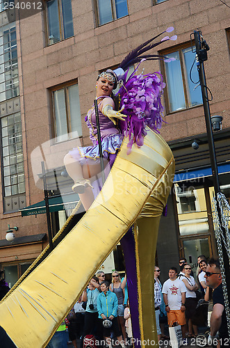 Image of Traditional summer samba carnival was held in Helsinki on 7-8 Ju