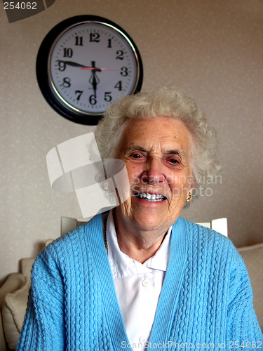 Image of Grandma And Clock