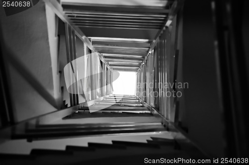 Image of stairs spiral