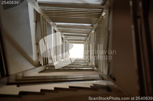 Image of spiral staircase