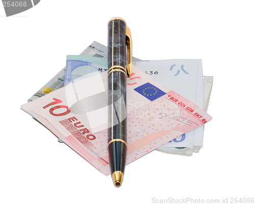 Image of Pen and Money