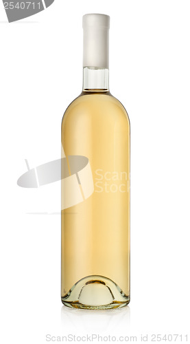 Image of Bottle of white wine