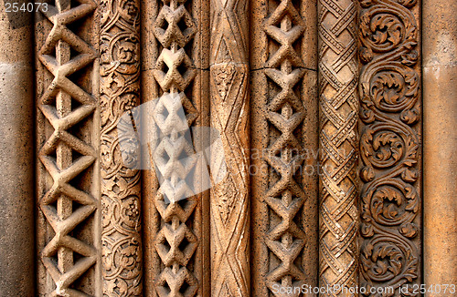 Image of Budapest column patterns