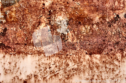 Image of Abstract steel rusty background