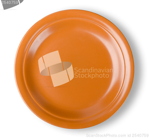 Image of Brown plate