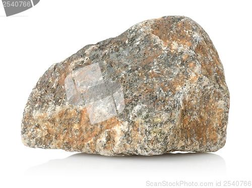 Image of Granite stone isolated