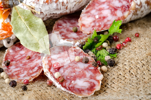 Image of Sausage and spices