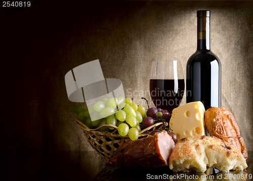 Image of Wine and food