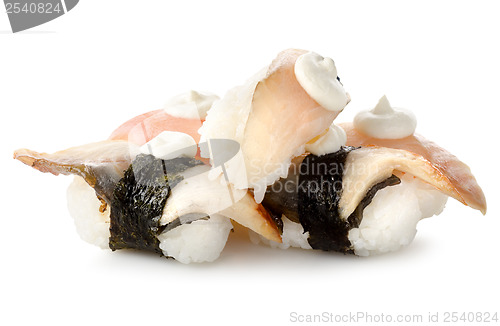 Image of Sushi fish isolated