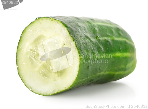 Image of Ripe green cucumber