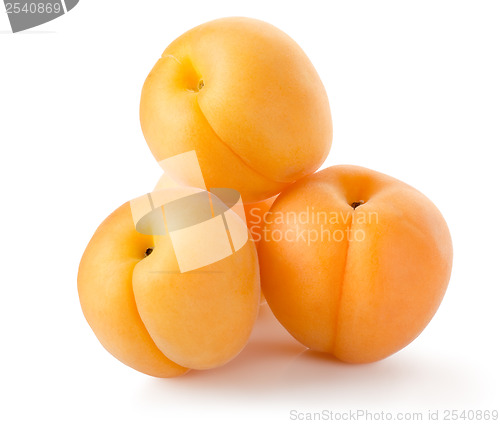 Image of Four apricots