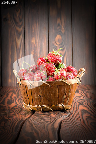 Image of Strawberries in a basket