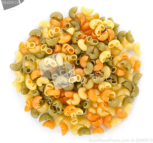 Image of Mix of pasta isolated