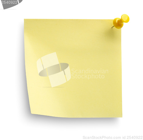 Image of Yellow notebook isolated