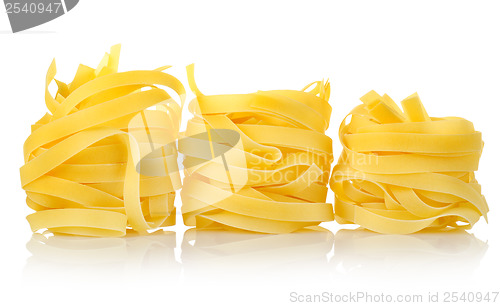 Image of Three pastas tagliatelle