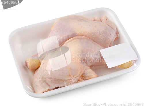 Image of Chicken drumsticks isolated