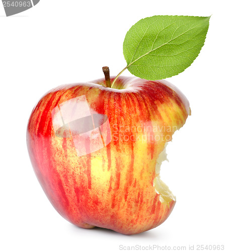 Image of Bite on a red Apple