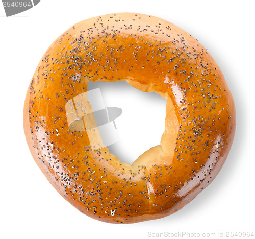 Image of Bagel with poppy seeds