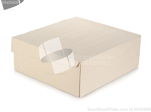 Image of Box isolated on a white