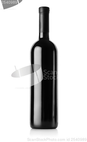 Image of Bottle of red wine