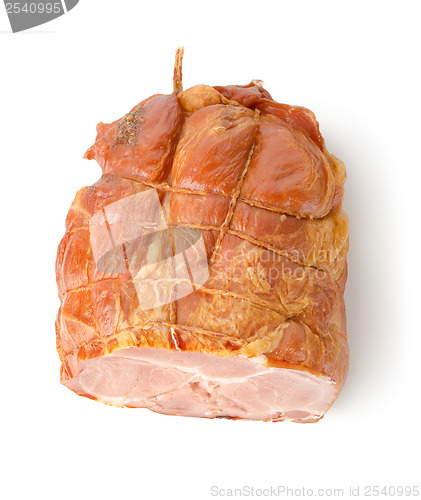 Image of Smoked bacon isolated