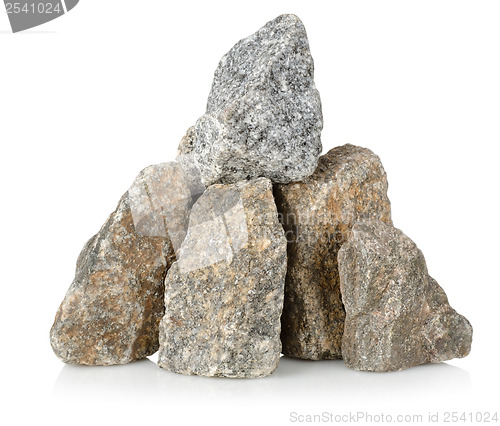 Image of Heap gray stones