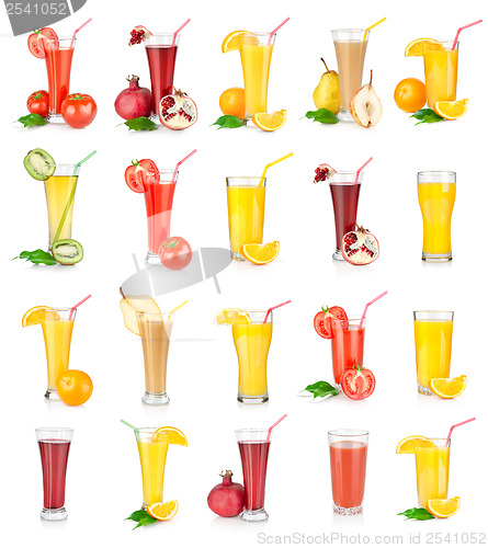 Image of Collage of juices