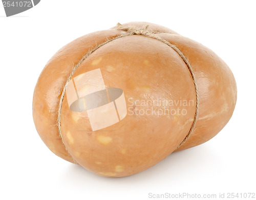 Image of Bunch smoked sausage isolated