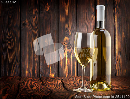 Image of Desser white wine on the table