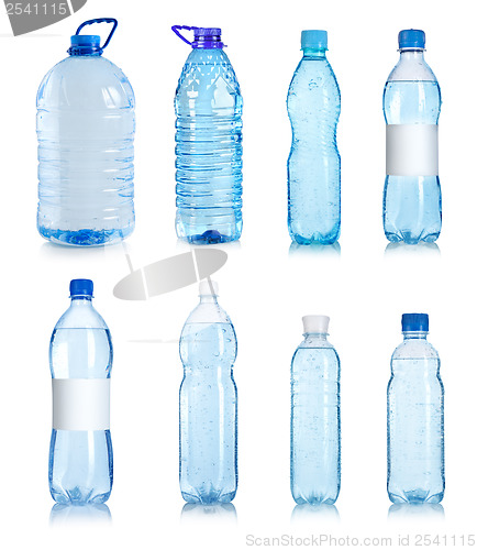 Image of Collage of water bottles