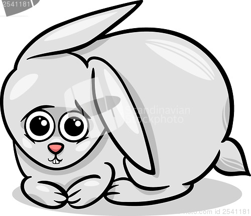 Image of baby rabbit bunny cartoon illustration