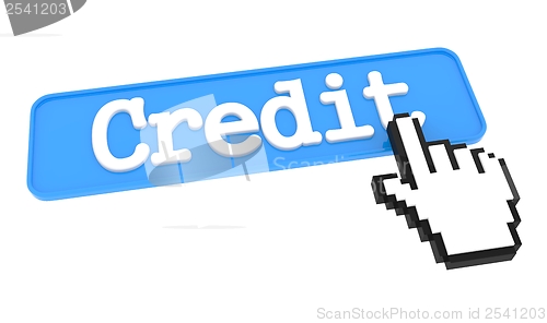 Image of Credit Button with Hand Cursor.