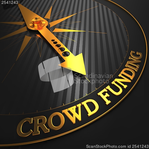 Image of Crowd Funding Concept.