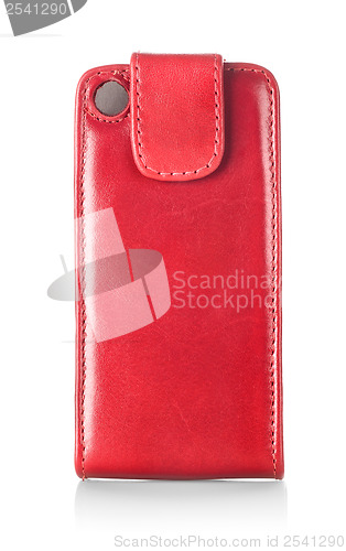 Image of Red case for mobile phone