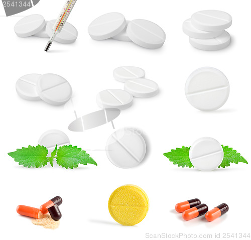 Image of Collage of tablets