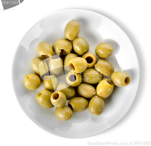 Image of Olives in a plate