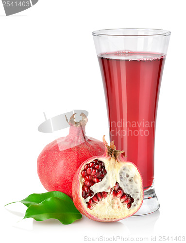 Image of Pomegranate and glass