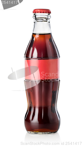 Image of Glass bottle of cola