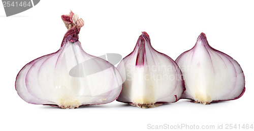 Image of Sliced red onions
