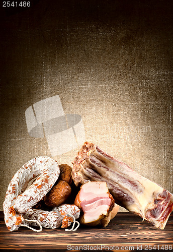 Image of Meats on the table