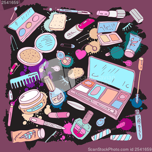 Image of Products for makeup and beauty