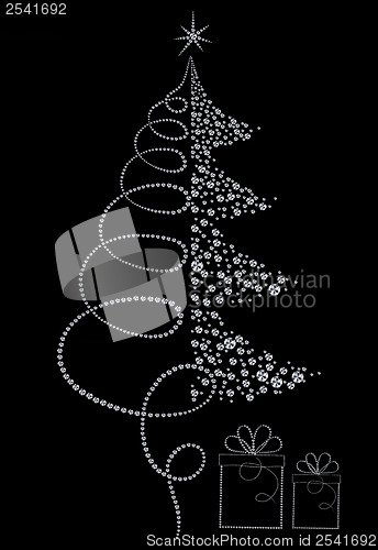 Image of luxury Christmas tree