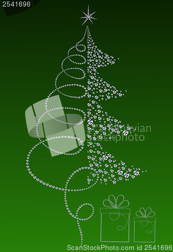 Image of luxury Christmas tree