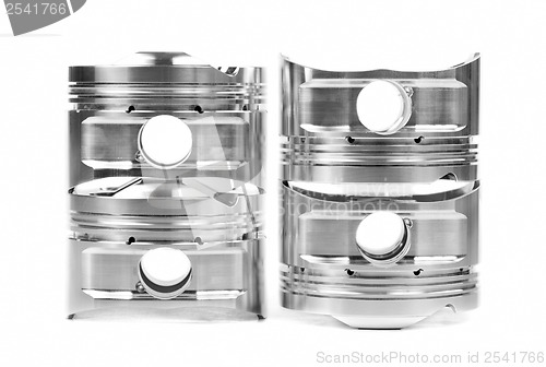 Image of set of new piston spare part