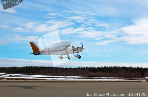 Image of Small Plane Taking Off