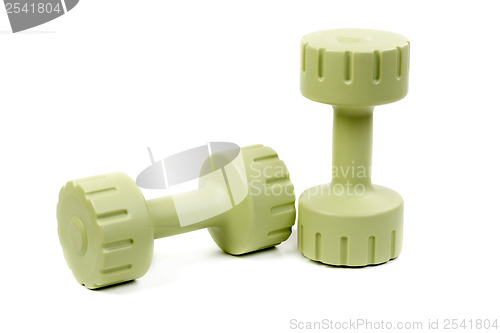 Image of dumbbells