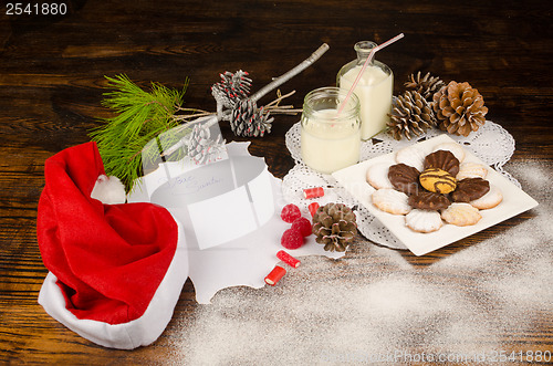 Image of Santa wish list still life